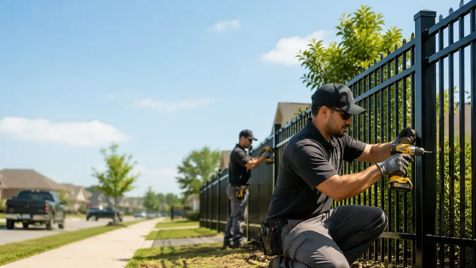 Metal Fence Installation in Bethpage, TN